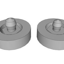 collegare il tubo del freno strumento sughero flessibile brak trappola di vapore 3d print model - Mito3D