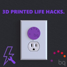 plug protetores de corte vida ferramenta lifehack lifehack3d elétrico personalizado cor 3d print model - Mito3D