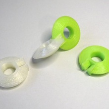 plug-ring-Walze Kunst Physik Spielzeug 3d print model - Mito3D