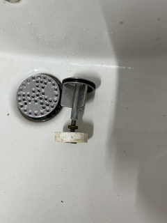 plug waschbecken sink stuff sieve bathroom 3d print model - Mito3D