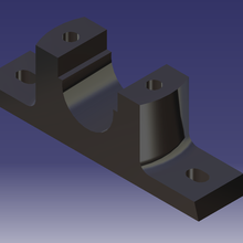 plummer block casting tool machine bearing mechanical parts 3d print model - Mito3D