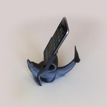 iphone 6 plus 6s dolphin stand gadget conception supporter pomme ultimaker dauphin 3d print model - Mito3D