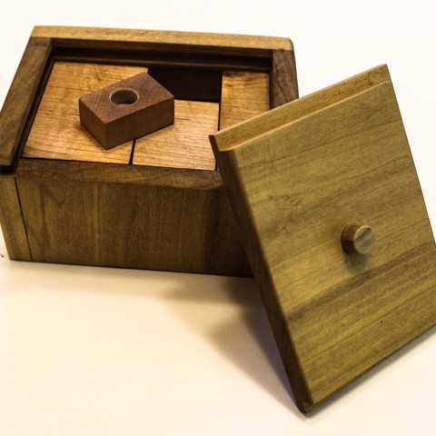 plus one puzzle game block box 3D print model - Mito3D