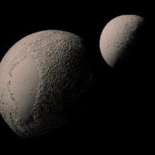Plutone caronte topografia ridimensionato astronomia astronomico modello dem nano pianeta matlab orizzonti sollievo scala solare spazio tno fisica 3d print model - Mito3D