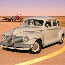 plymouth p14 limousine 1942 jogo 1940 1941 40 50 exército americano carro eua wargame ww2 veículos 3d print model - Mito3D