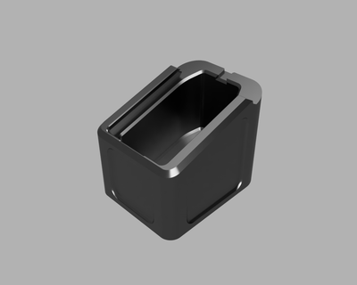 pmag 17 mag uzantı glock dergi magpul sessiz parçalar araçlar 3d print model - Mito3D