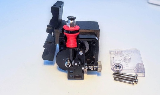 pneumatic connector - titan extruder 3d printer e3d-titan extruders 3d print model - Mito3D