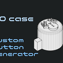 po custom buttons cdb crashdebug customizer pocket operator teenage engineering audio 3d print model - Mito3D