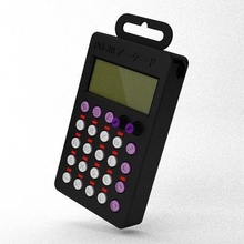 po-20 simbolo bottoni tasca operatore caso gadget audio 3d print model - Mito3D