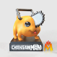 pochita - chainsaw devil-chainsaw man-fanart figurine sculpture devil man anime cartoon fanart 3d print model - Mito3D