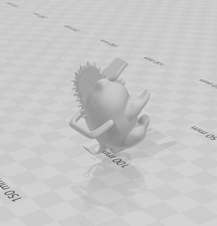 Respekt Kettensäge verschiedene Kettensägenmann Anime Dämon Teufel Haustier Maskottchen 3d print model - Mito3D