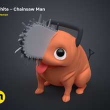 pochita chainsaw man 3d print model - Mito3D