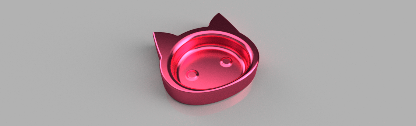 Katze 3D print model - Mito3D