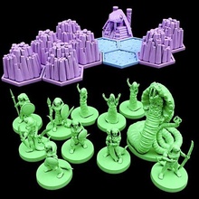 pocket tactics gafil krallık tıslama fantezi oyun oyunlar minyatürler rpg strateji savaş oyunları minyatür bilimkurgu masa oyunu masaüstü cep 15mm 30mm taktikler 3d print model - Mito3D