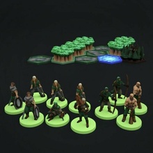 pocket tactics brigands forêt route fantaisie miniatures jeux guerre wargaming jeu plateau jouer rôle table 15mm escarmouche 30mm ttrpg 3d print model - Mito3D