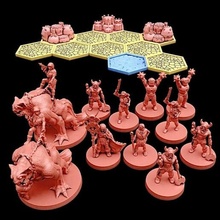 pocket-tactics war tribes central expanse fantasy game games gaming miniatures rpg strategy wargames wargaming miniature scifi boardgames boardgame tabletop pocket wargame 15mm 30mm tactics 3d print model - Mito3D