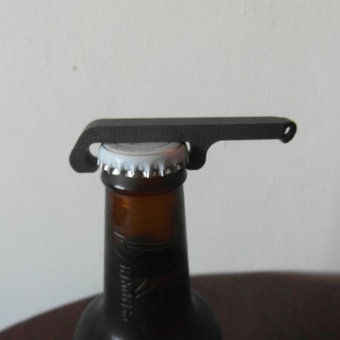 pocket bottle opener gadget 3D print model - Mito3D