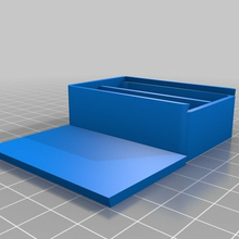 pocket box customized containers 3d print model - Mito3D