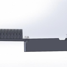 pocket comb lid gadget shrouded 3d print model - Mito3D