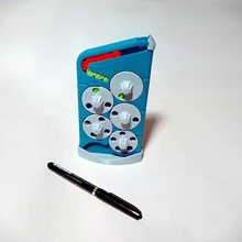 pocket downfall 10 chute poche game jeux miniature dix 3d print model - Mito3D