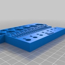 pocket sizer metric screw nut hand_tools 3d print model - Mito3D