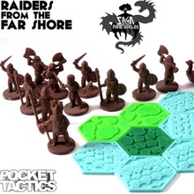 pocket tactics raiders weit Ufer Spiel 3d print model - Mito3D