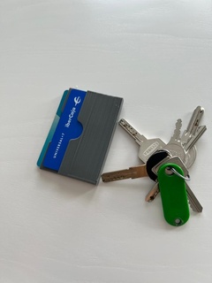 tasca tpu portafoglio carta titolare supporto sacchetto 3d print model - Mito3D