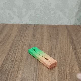 coltello tascabile Stampa posto gioco giocattolo serramanico lama 3d print model - Mito3D
