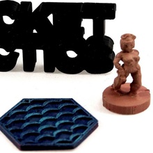 pocket-tactics blood sea reaver Spiel 3d print model - Mito3D