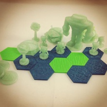 pocket-táticas invasores cósmicos jogo 3d print model - Mito3D