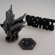 pocket-táticas void dragão jogo 3d print model - Mito3D
