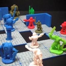 pocket-tactics war sundered realms tile preview game 3d print model - Mito3D