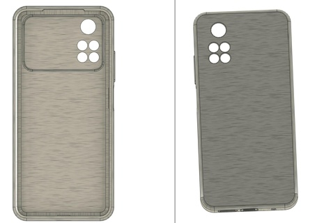 m4 Pro 4g caso funda cerrado inteligente cubierta carcasa alojamiento teléfono smartphone móvil xiaomi pequeño telefono tpu flexible 3d print model - Mito3D