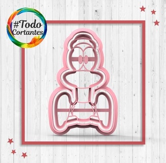 Pocoyo Pato cortador extraterrestre crianças logotipo corte biscoito massa cortadores foca 3d print model - Mito3D