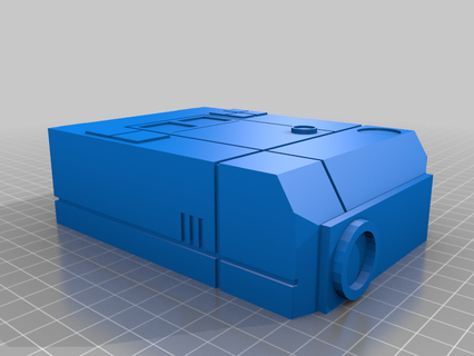 poe dameron petto scatola led vari miscellanea Non categorizzato 3d print model - Mito3D