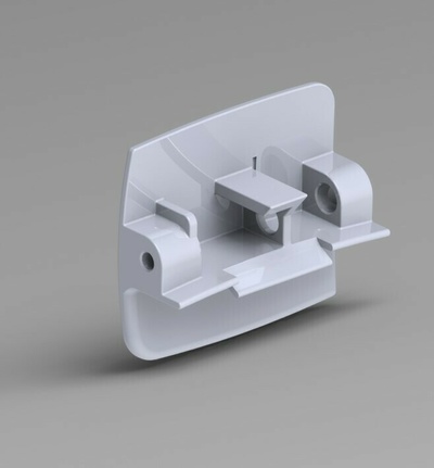 poign de coffre sitz mk3 cupra leon 3d print model - Mito3D