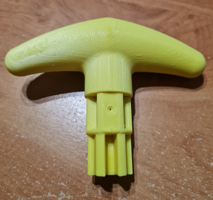 poignard pagaie d25 caño cayac 3d print model - Mito3D