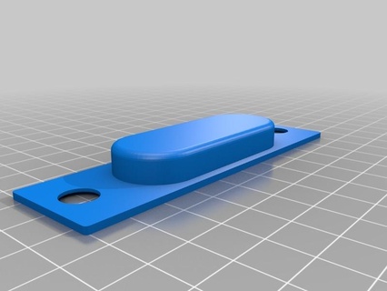 poign pour volet roulant Home replacement_parts 3d print model - Mito3D
