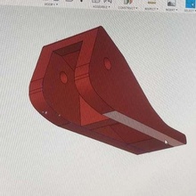 poignee guide pour scie ruban tool machine tools 3d print model - Mito3D
