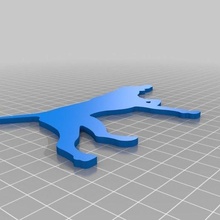ponteiro silhueta 3d print model - Mito3D