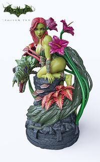 poison ivy - batman 3d print model - Mito3D