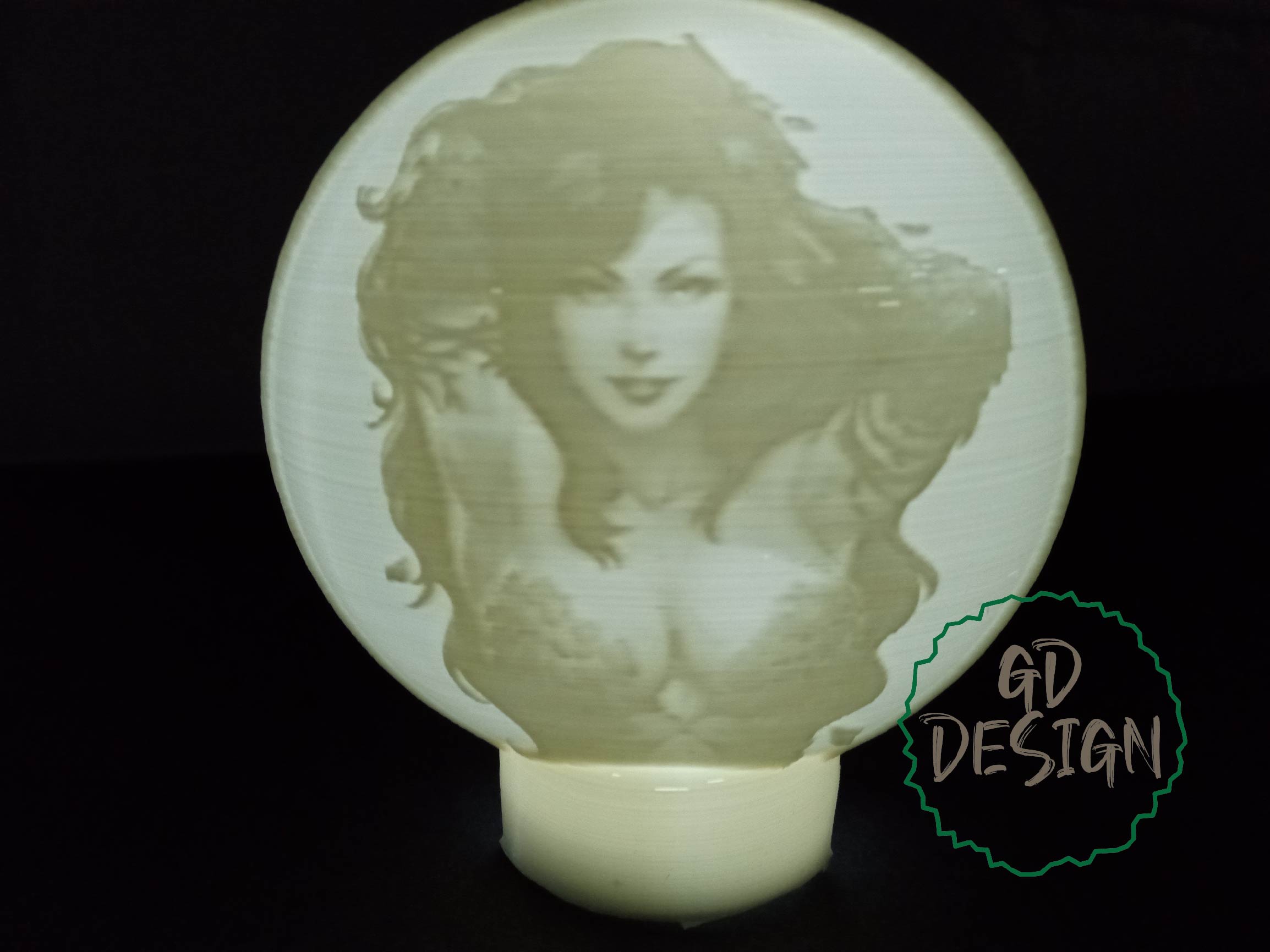 poison lierre lumière bougie chauffe plat cor dc bandes dessinées 3D print model - Mito3D