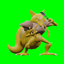 pok seg 064 cadabra jogos Pokémon 3d print model - Mito3D