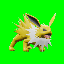 pok mon 135 Jolteon Spiel Pokémon 3d print model - Mito3D