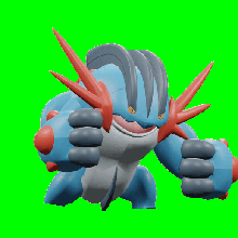 pok mon 260 Mega Swampert Spiel Pokémon 3d print model - Mito3D