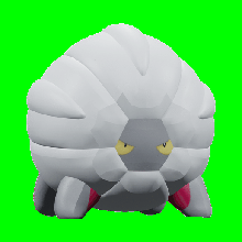 pok lun 372 Shelgon Jeu Pokémon 3d print model - Mito3D