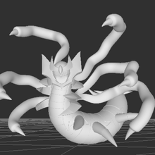 pok lun giratina original Jeu Pokémon nintendo art 3d 3d print model - Mito3D