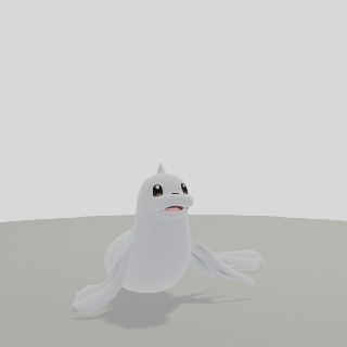 pok mon Seekuh Tier Kunst Figur Pokémon Dewgong 3d print model - Mito3D