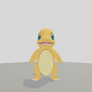 pok mon Schöne Grüße che Tier Kunst Figur Pokémon go charmander 3d print model - Mito3D