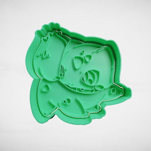 pok pazartesi Bulbasaur kurabiye kesici kesiciler kalıplar pokemon 3d print model - Mito3D